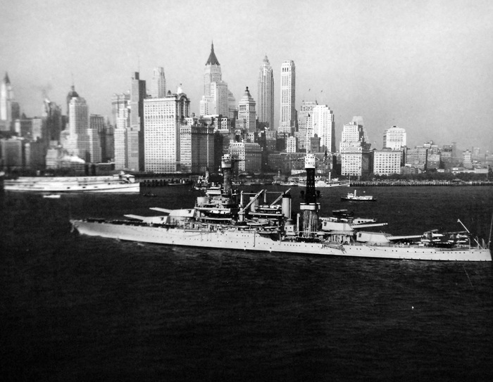 USS California  -, 31  1934 