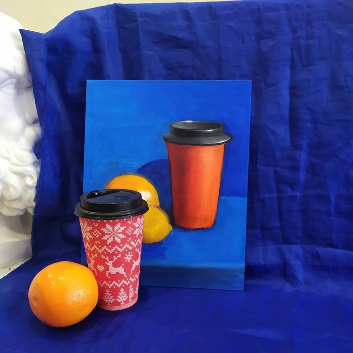 С курса написания маслом