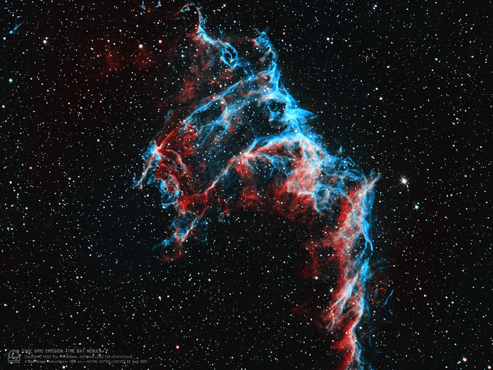 NGC 6995 ( ).   2.
