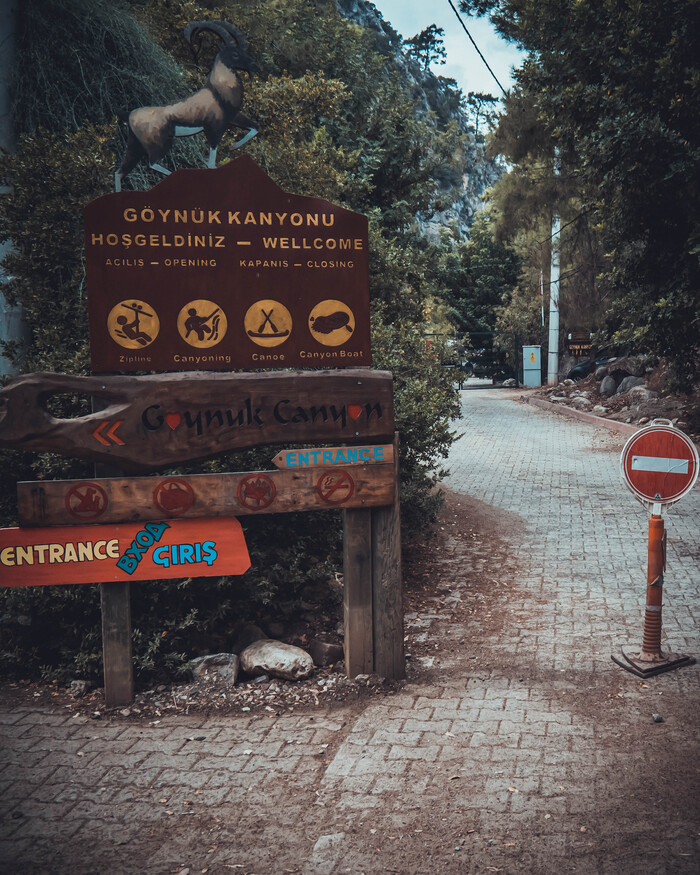 Вход в каньон Гейнюк