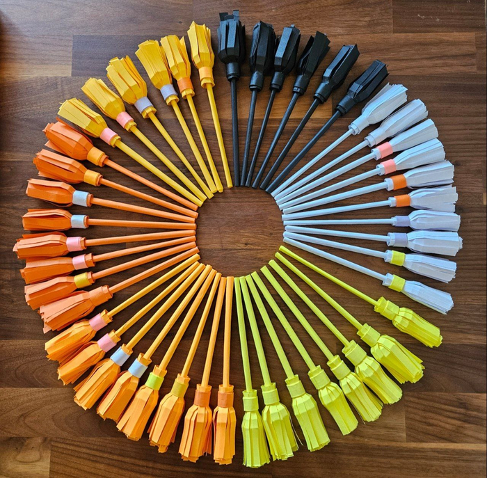 И готово! Что за дьявольская картина! Цветок Судьбы? или может Роковой Цветок?