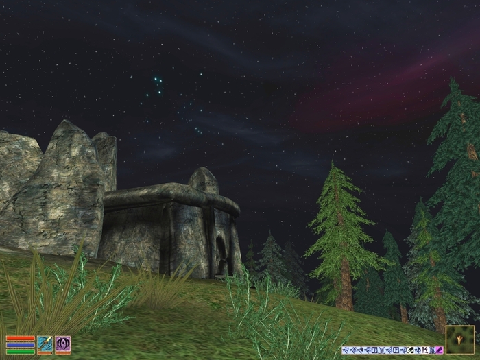 Ночь в лесу Хирстаанг