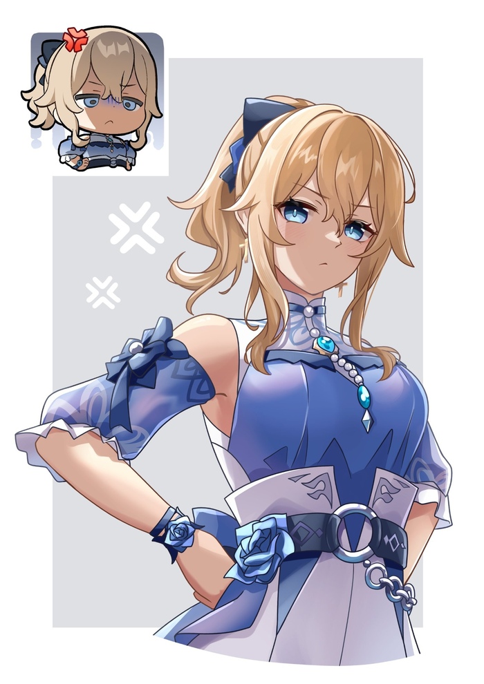 Jean , Anime Art, Genshin Impact, Jean (Genshin Impact), 