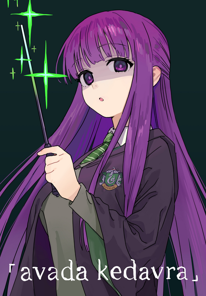   Anime Art, , Some1else45, Sousou no Frieren, Fern,  , 