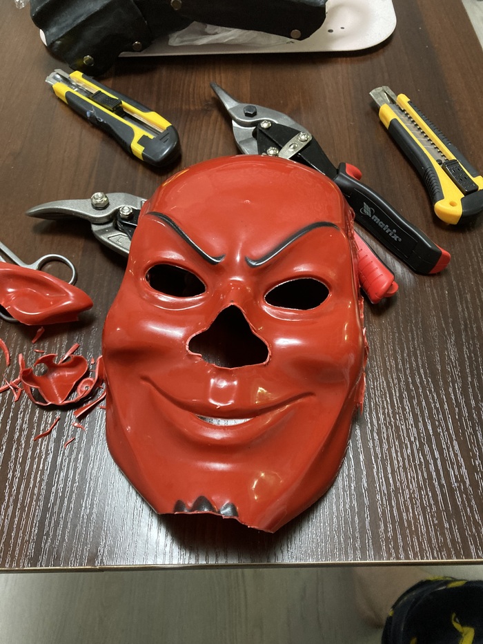 Отрезаете всё лишнее