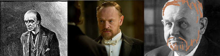 Мориарти в Книге, в фильме, Гюнтер Квандт с бородой