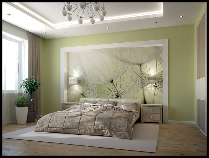 Дизайн-проект. Большая спальня