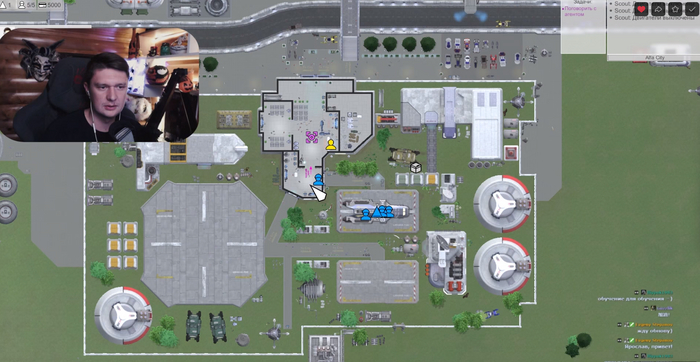 Одна из планет Spaceship Commander