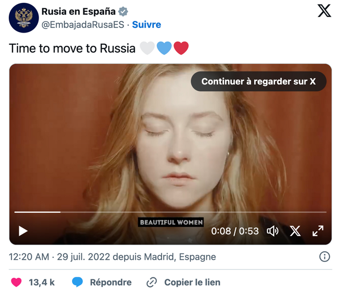 Ответ на пост «"Время переезжать в Россию. Не откладывай. Зима близко"»