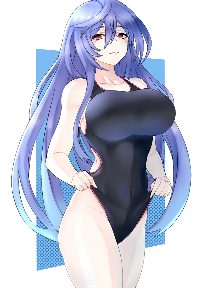 Iris Heart Anime Art, Hyperdimension Neptunia, Neptunia, Pururut, Plutia, Iris Heart, , Zatsu