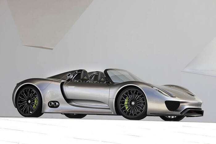 Porsche 918 Spyder Concept Car, 2010. (Photo: Porsche)