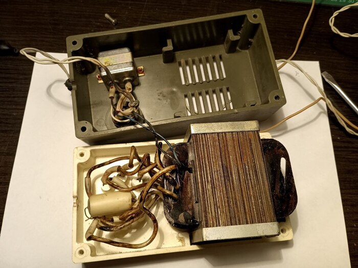 Потроха блока питания