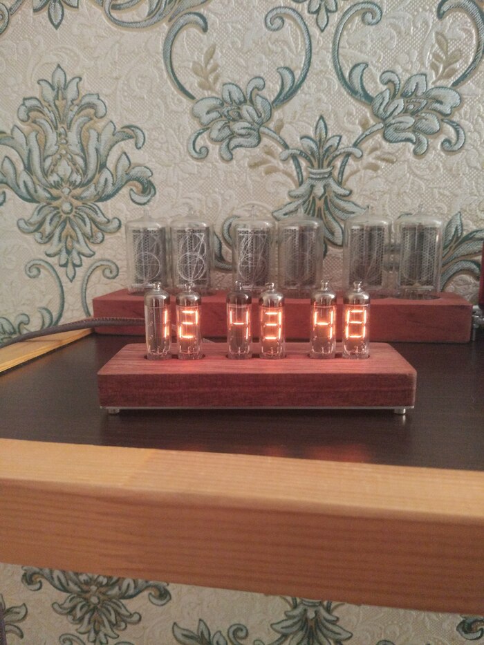 Часы на лампах ИВ-9 Arduino, Самоделки, Электроника, Часы, Подарки, Своими руками, Ламповые часы, Видео, YouTube, Длиннопост