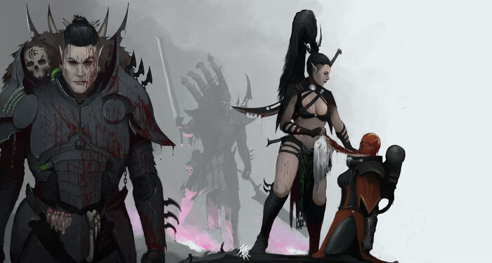 Dark eldar by Taz Mar