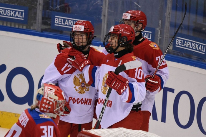 Женская сборная России по хоккею проиграла юношам до 16 лет со счётом 0:16 Хоккей, Спорт