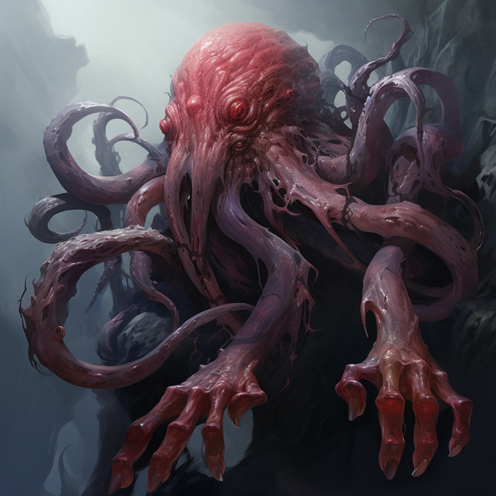 DnD Монстр от нейросети № 9 Жопорукийщуплозад