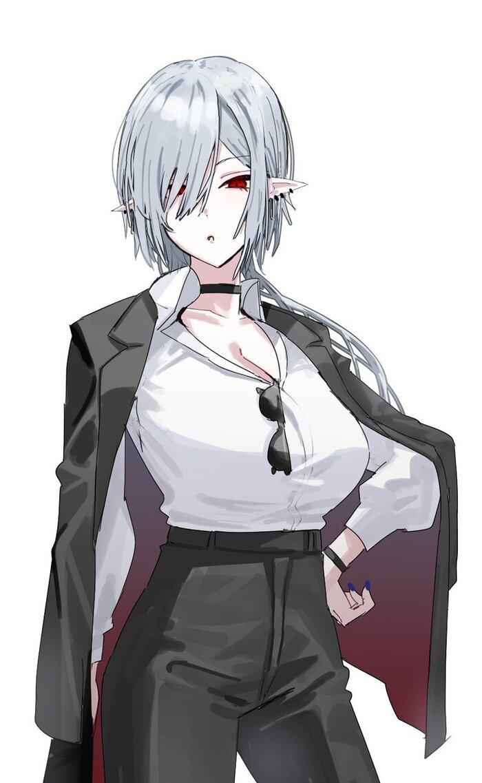 Arknights operators Anime Art, , Arknights, Gladiia, Viviana (Arknights), Rosmontis, Frostleaf, Virtuosa (Arknights), ,  , , Animal Ears