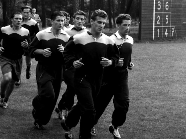 Немцы на тренировке