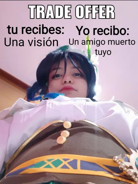 Ты получаешь видение; Я получаю твоего мёртвого друга...