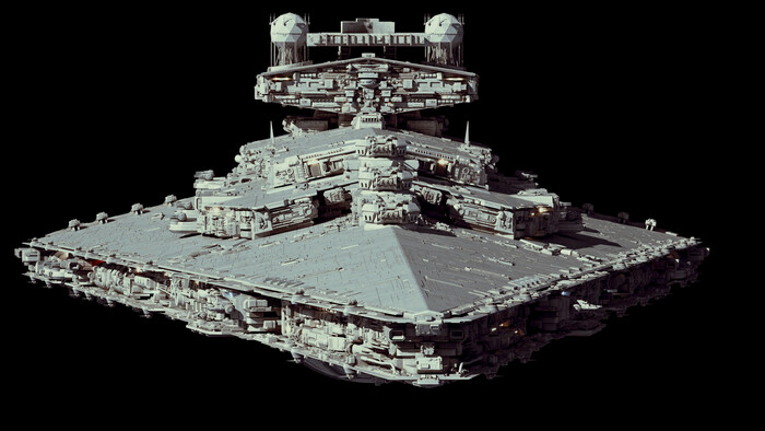 Procursator Class Star Destroyer Redux Star Wars, 3D , Ansel Hsiao, 