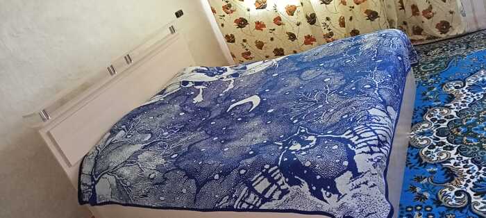 Плед в деле.