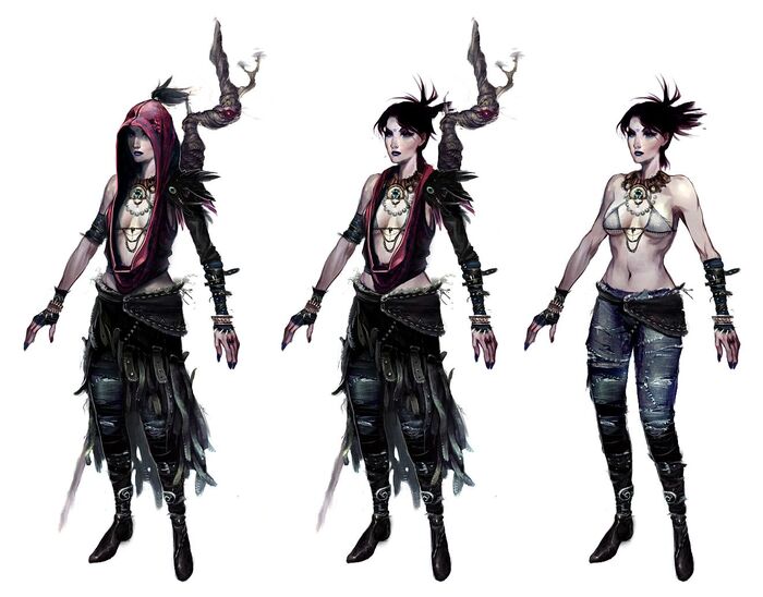 Концепт-арт к dragon Age: Origins