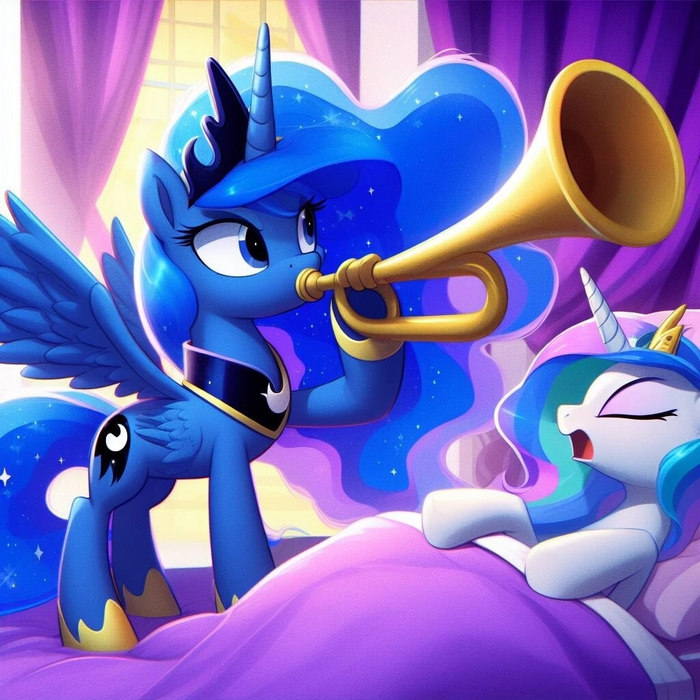 ! My Little Pony, Princess Luna, Princess Celestia,  