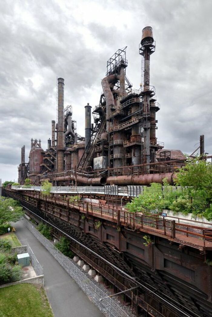 "Bethlehem Steel," завод, построивший Нью-Йорк.