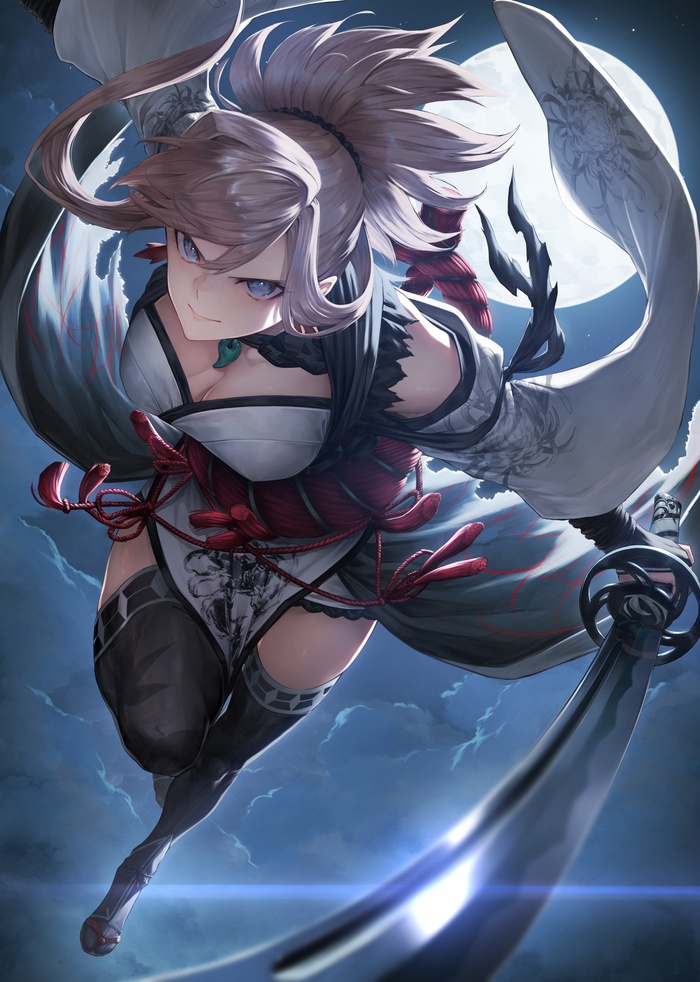 Musashi Anime Art, , Fate Grand Order, Miyamoto musashi