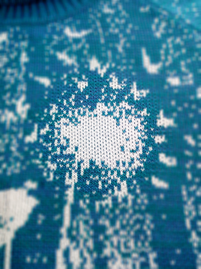 Принт. Жаккард "пике".