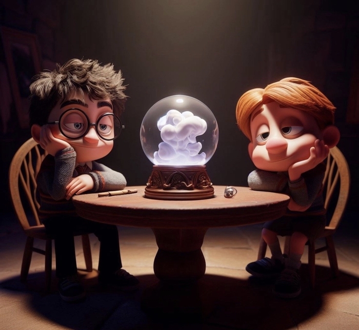 Серия постов «Гарри Поттер все части от Pixar»
