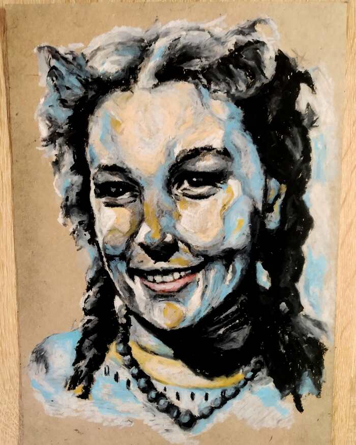 Картон , пастель