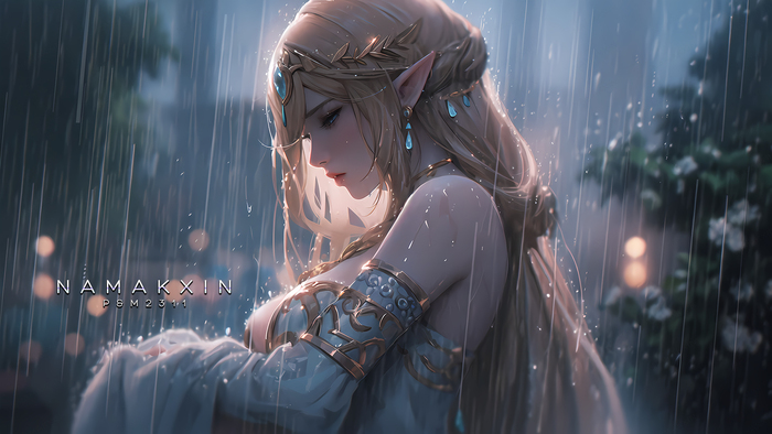     Game Art, , The Legend of Zelda, Princess Zelda,  , 