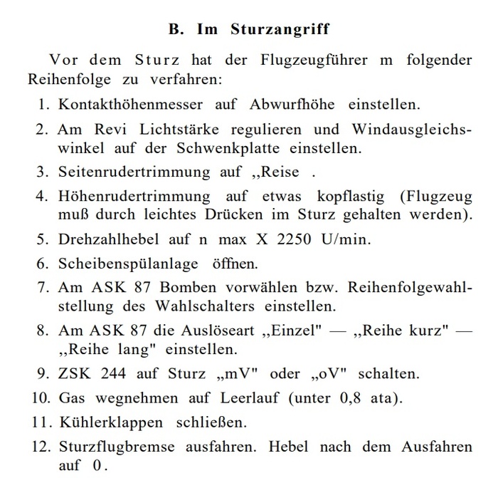 ������� �� ����������� ��� Ju-87 D-5 1944-�� ���� � ��������� ����� � �����������. ����� 12 ������� ������������� ��������� �������
