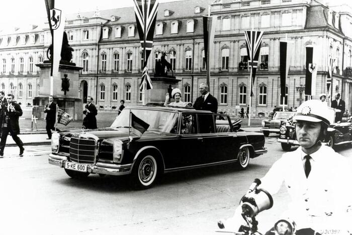 �������� �������������� ��������� II � �������-��������� �����-����������� ���� ����� �������� � ���������, 1966 ���. ��� ������ Ÿ ���������� ������� Pullman Landaulet