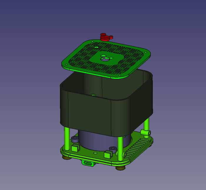 Корпус в собранном виде