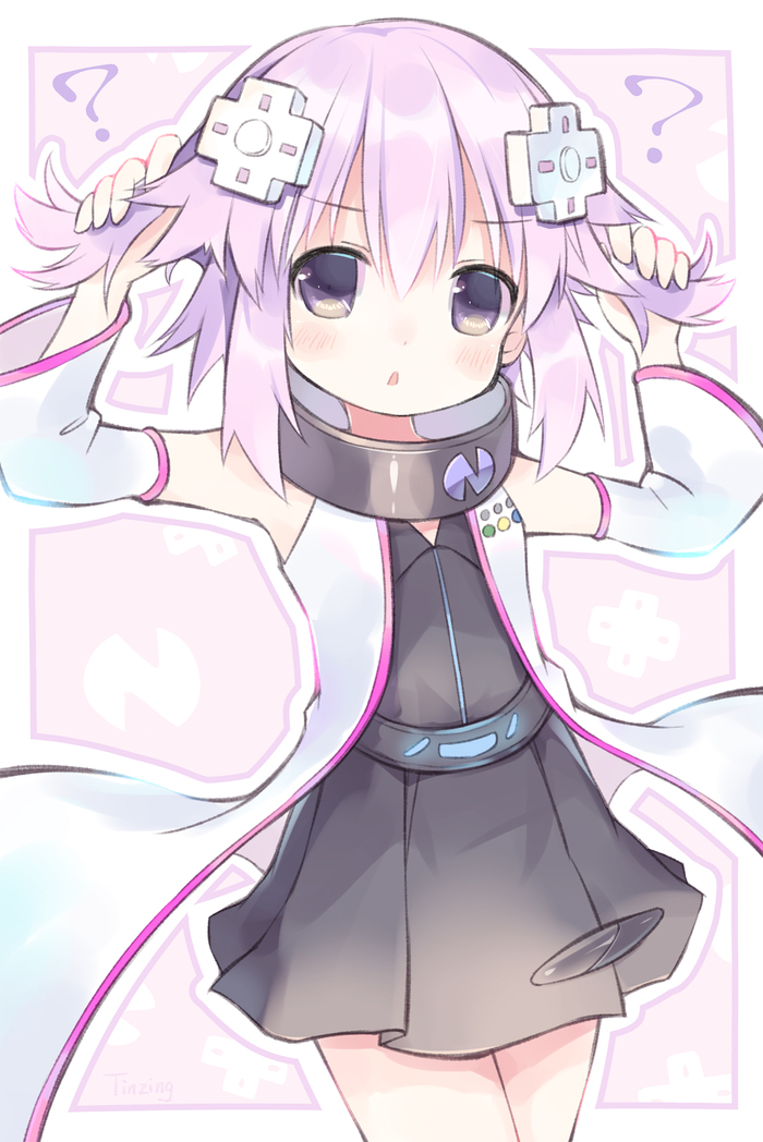 Neptune (Saturn) Anime Art, Hyperdimension Neptunia, Neptunia, Neptune, Sega Saturn, Loli