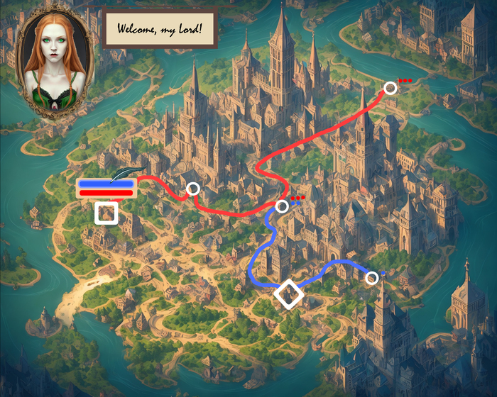 Vampire Delivery Service. GD-Concept