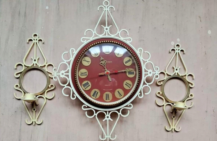 Настенные часы советской эпохи. Есть любопытные экземпляры Часы, Ретро, Сделано в СССР, СССР, Настенные часы, Длиннопост
