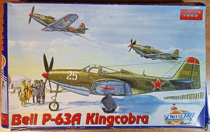 Bell P-63A Kingcobra (1/72 Toko).     , ,  , , ,  ,  ,   , , , ,  , , , , , , ,   , , , 