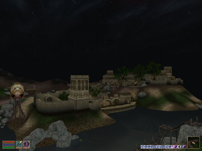 Суран (Suran), с севера на юг The Elder Scrolls, The Elder Scrolls III: Morrowind, Bethesda, RPG, Игры, Компьютерные игры, Тамриэль, Вварденфелл, Ностальгия, Скриншот