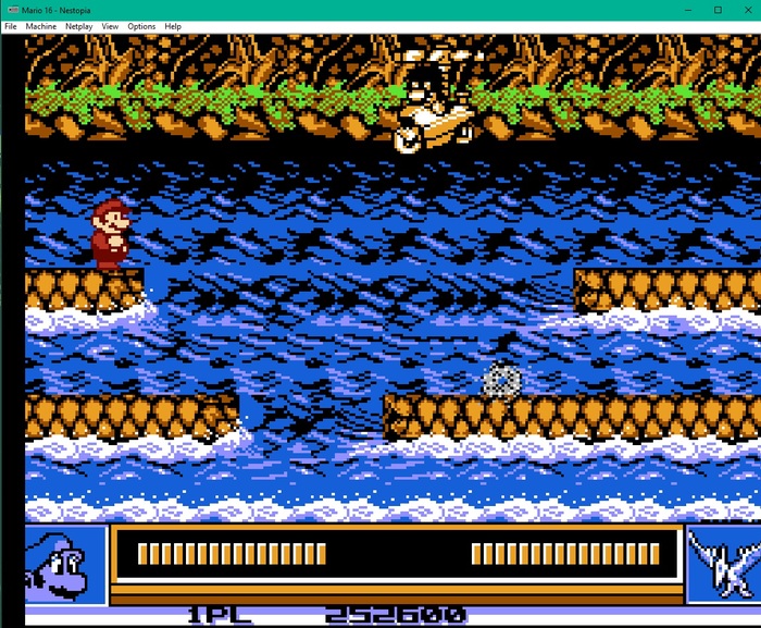 Суровый вертолетчик над рекой