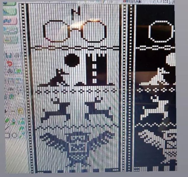 выбрала только некоторые понравившиеся рисунки и стыковала переходы.