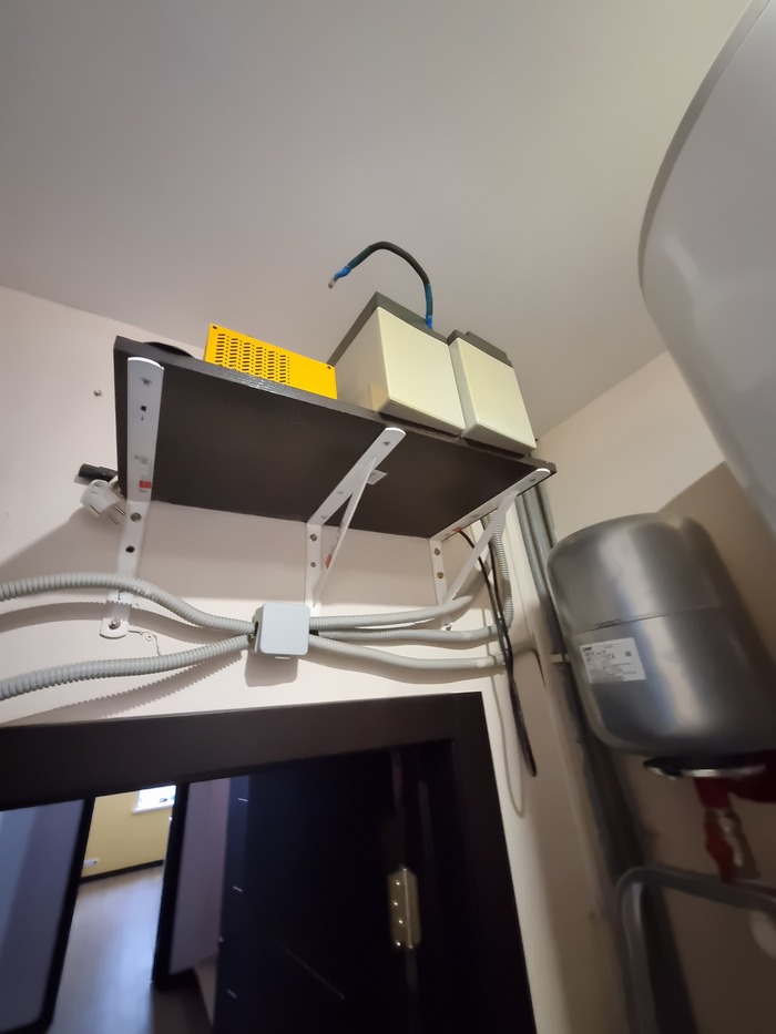 Заброшенная система резервного электропитания