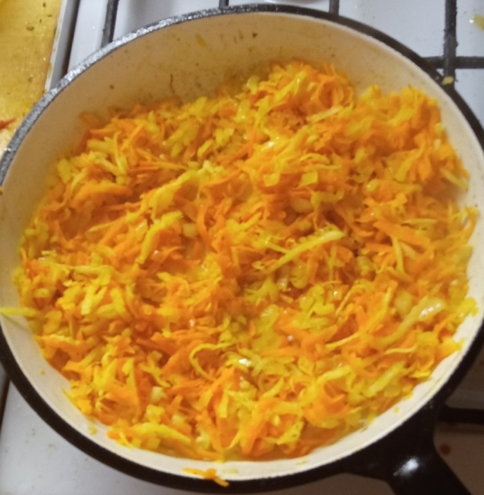 пассеруем моркву и сельдерей