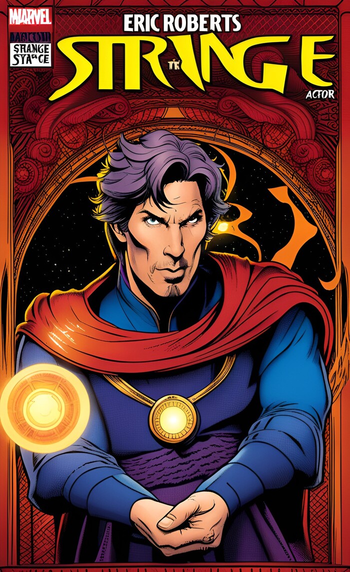 Eric Roberts actor as Doctor Strange Marvel