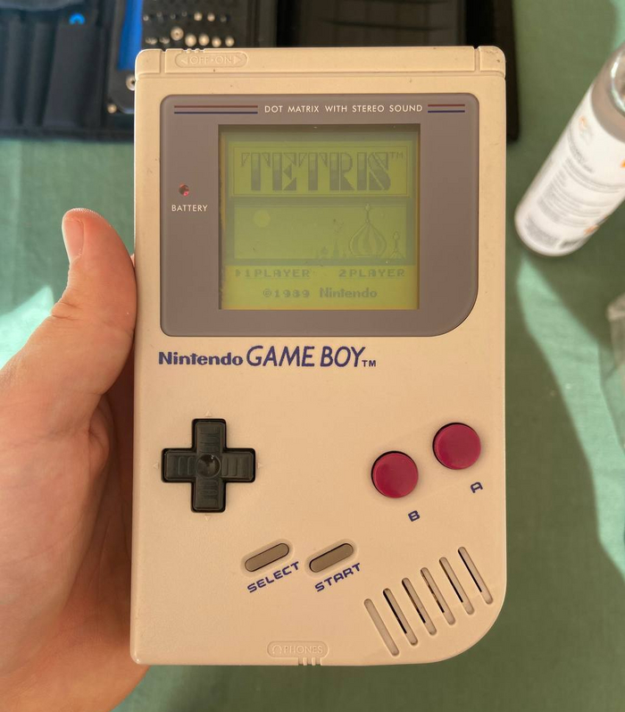 Оригинальный Gameboy 1989 года. Чиню настоящий Тетрис Ремонт техники, Ремонт, Электроника, Ретро, Ретро-игры, Тетрис, Nintendo, Gameboy, Видео, Вертикальное видео, Длиннопост