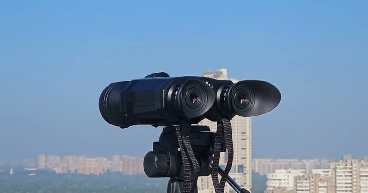 Цифровой бинокль с дальномером Sturman 6-36x50 LRF | Пикабу