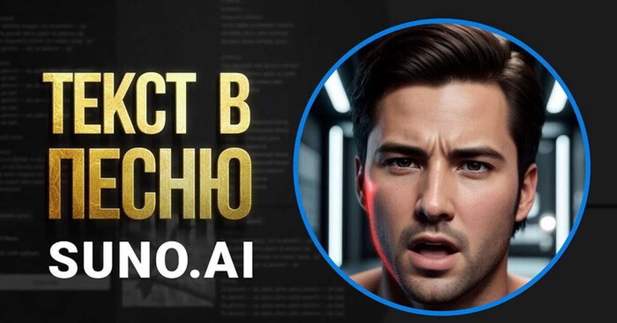 Текст в песню с музыкой нейросетью Suno ai | Пикабу