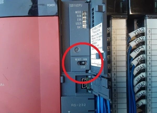 Рисунок 5. Третья позиция сброса, как показано на некоторых ПЛК